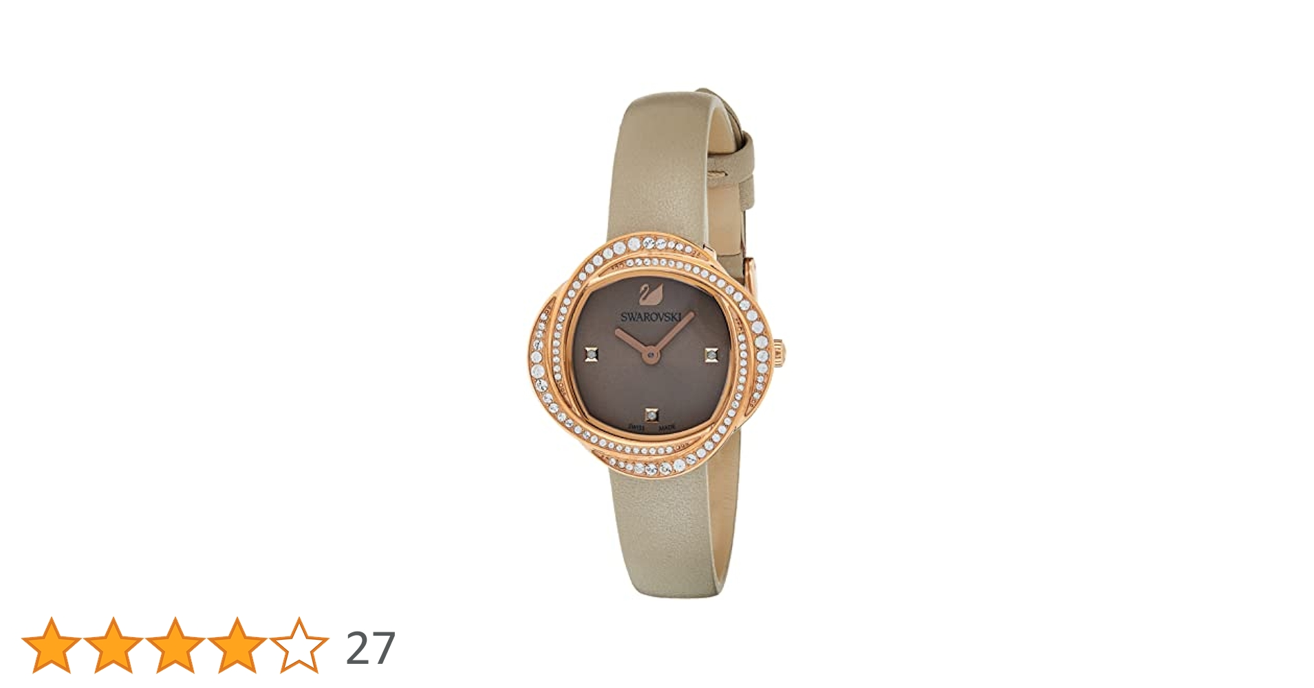 【極美品】スワロフスキー/Swarovski 腕時計クリスタルフラワー シルバー SWAROVSKI スワロフスキー Swarovski 腕時計 CRYSTAL FLOWER